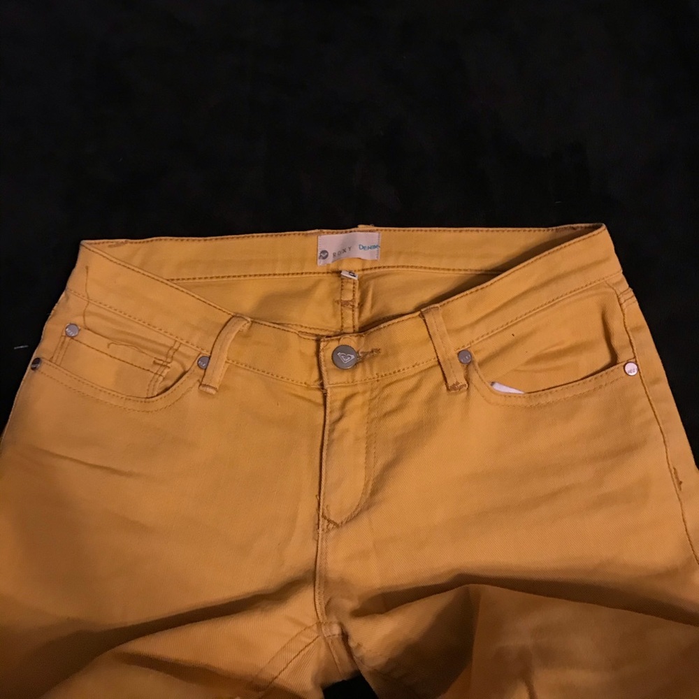 ROXY yellow pants